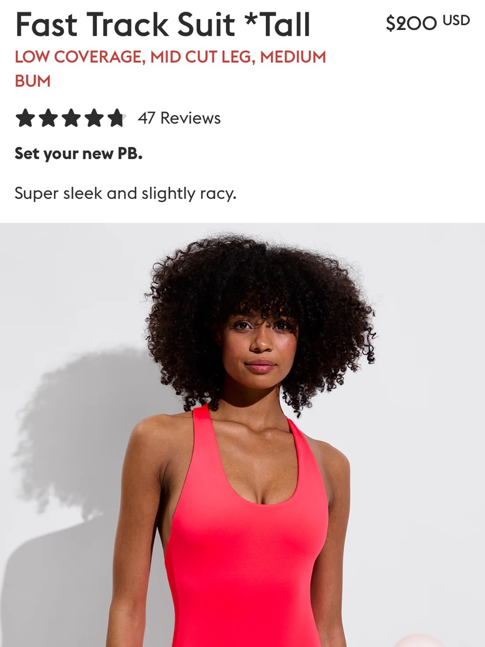 Left On Friday Women's Bright Coral One-Piece Swimsuit
